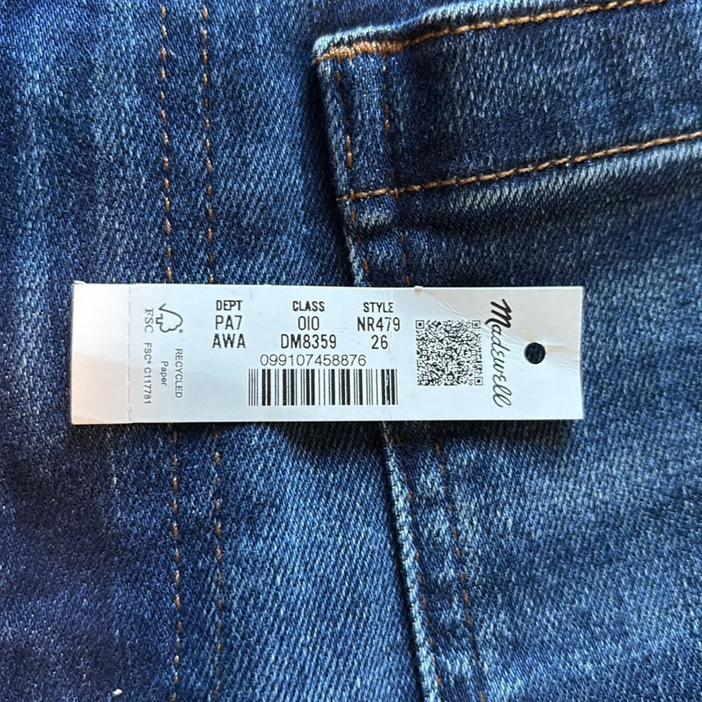 The Emmett Wide-Leg Full Length Jean: Patch Pocket Edition - Picture 8 of 10